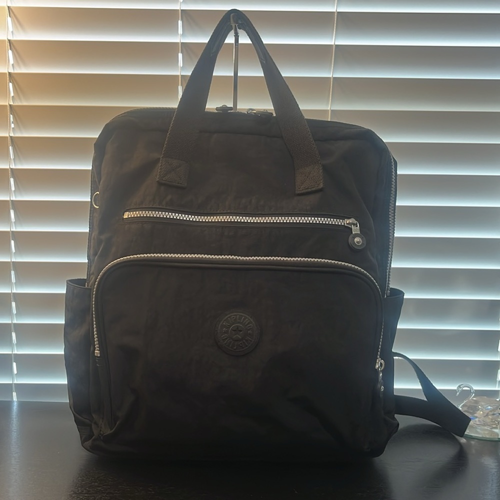 Kipling Backpack Travel Backpack Color Black Like… - image 2